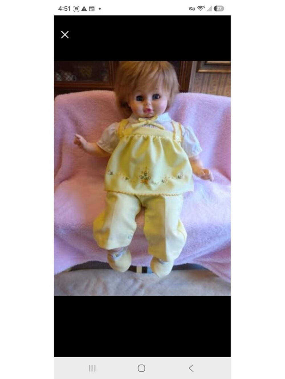 Vintage Horsman 22-Inch 1974 Baby Doll